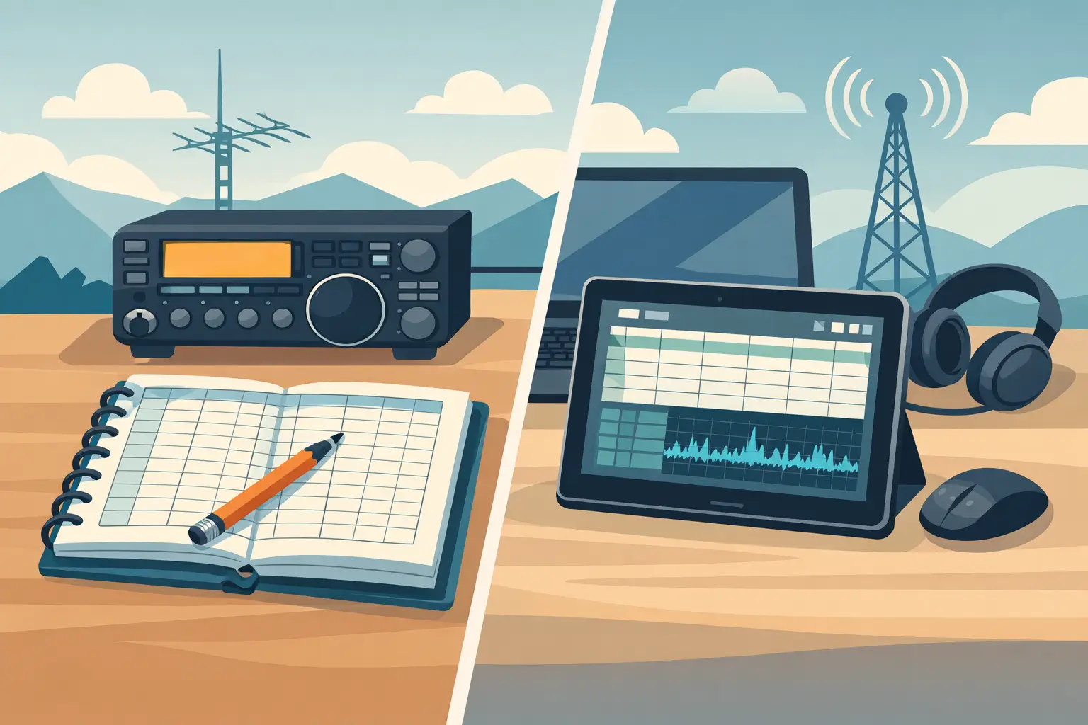 Paper Versus Digital Ham Logbook Choices