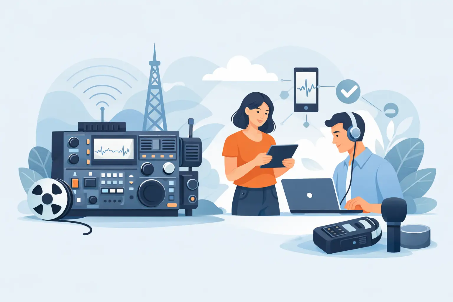 Simple Alternatives to Complex Radio Loggers